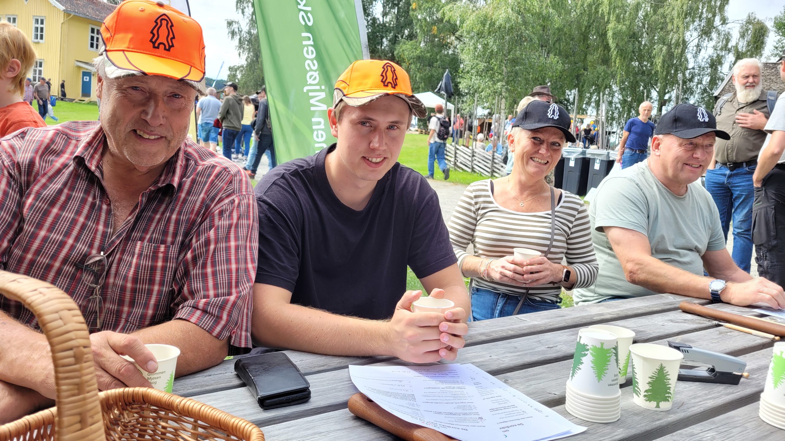 God stemning med quiz på jakt- og fiskedagene i Elverum.