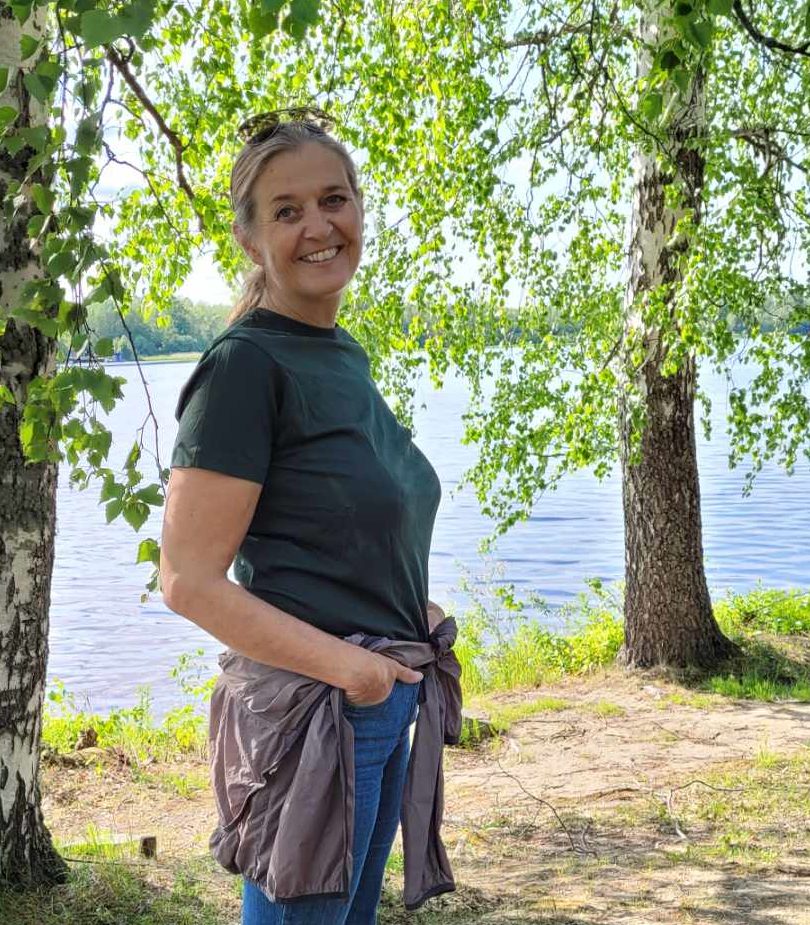 Bildet viser Glommen Mjøsen Skogs styreleder Heidi Hemstad.