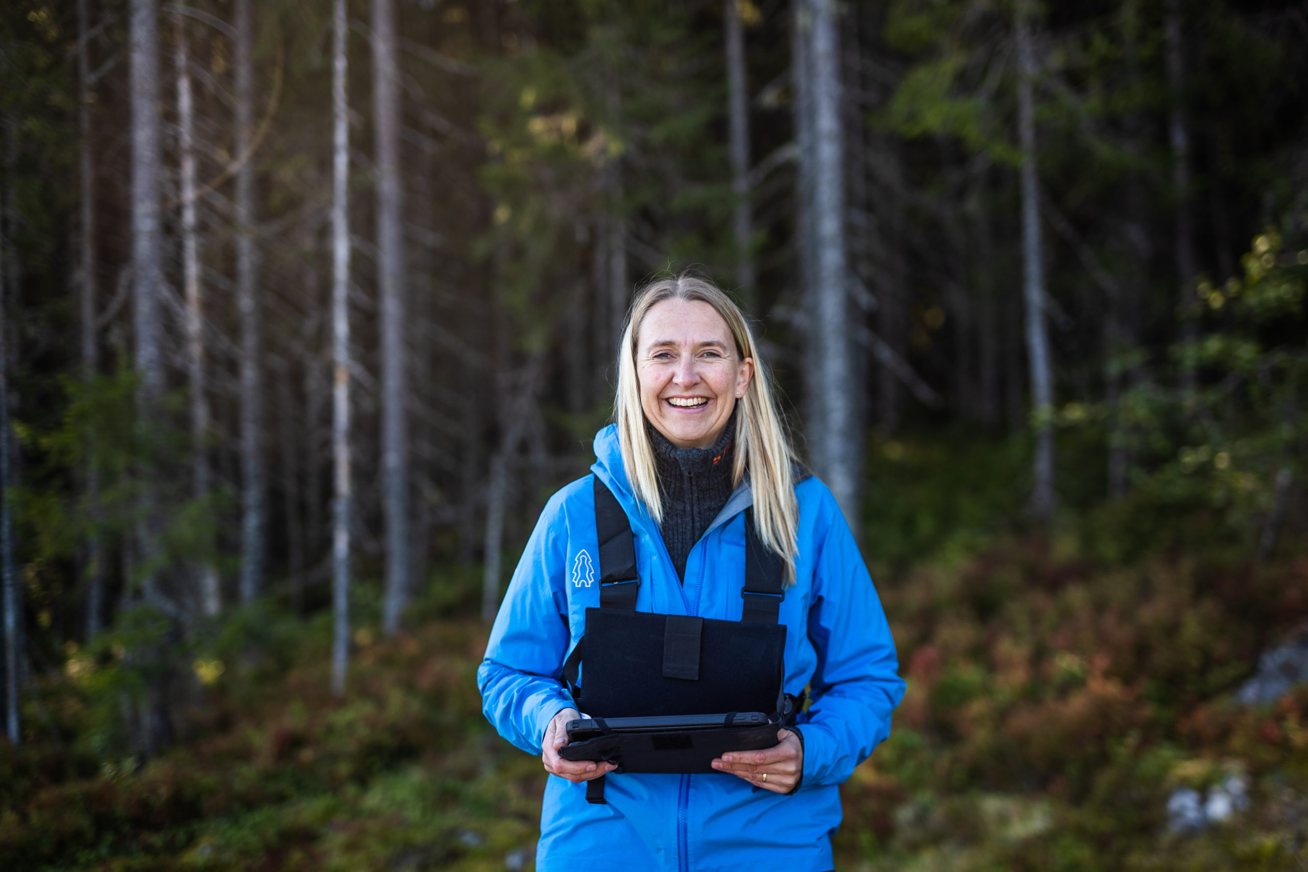 Anne Guri Kløvstad, skogkulturansvarlig i Glommen Mjøsen Skog.