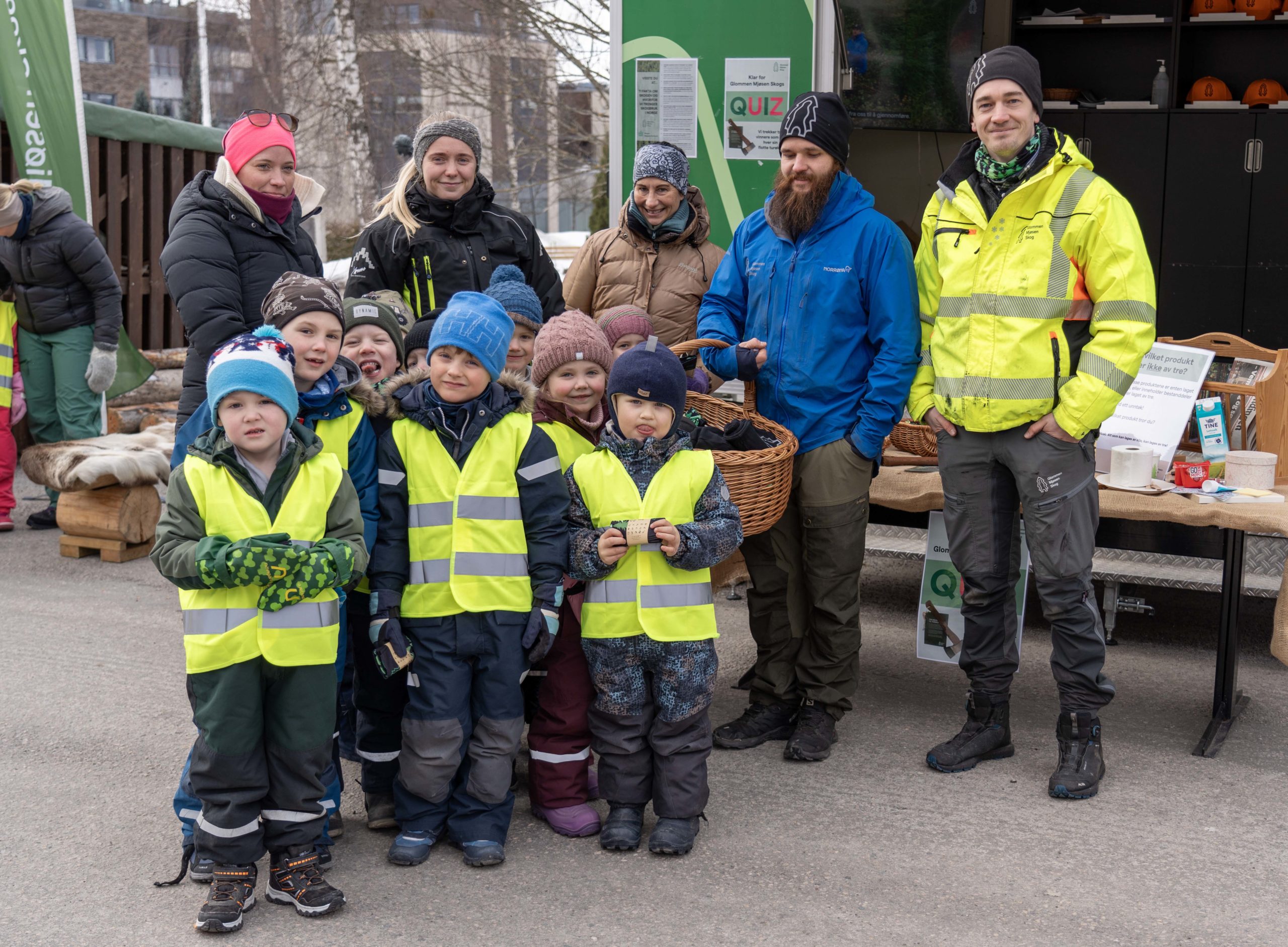 Quiz på Grundsetmartn på Elverum