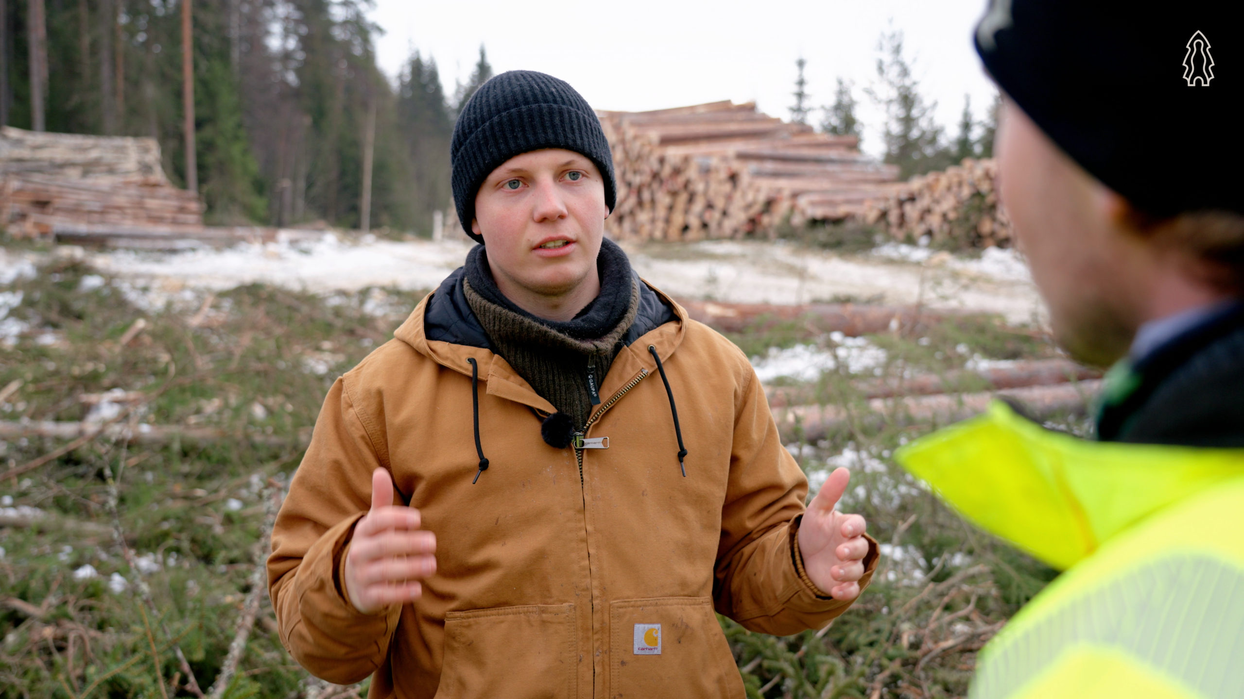 Jakob Nymoen, skogstudent på Evenstad
