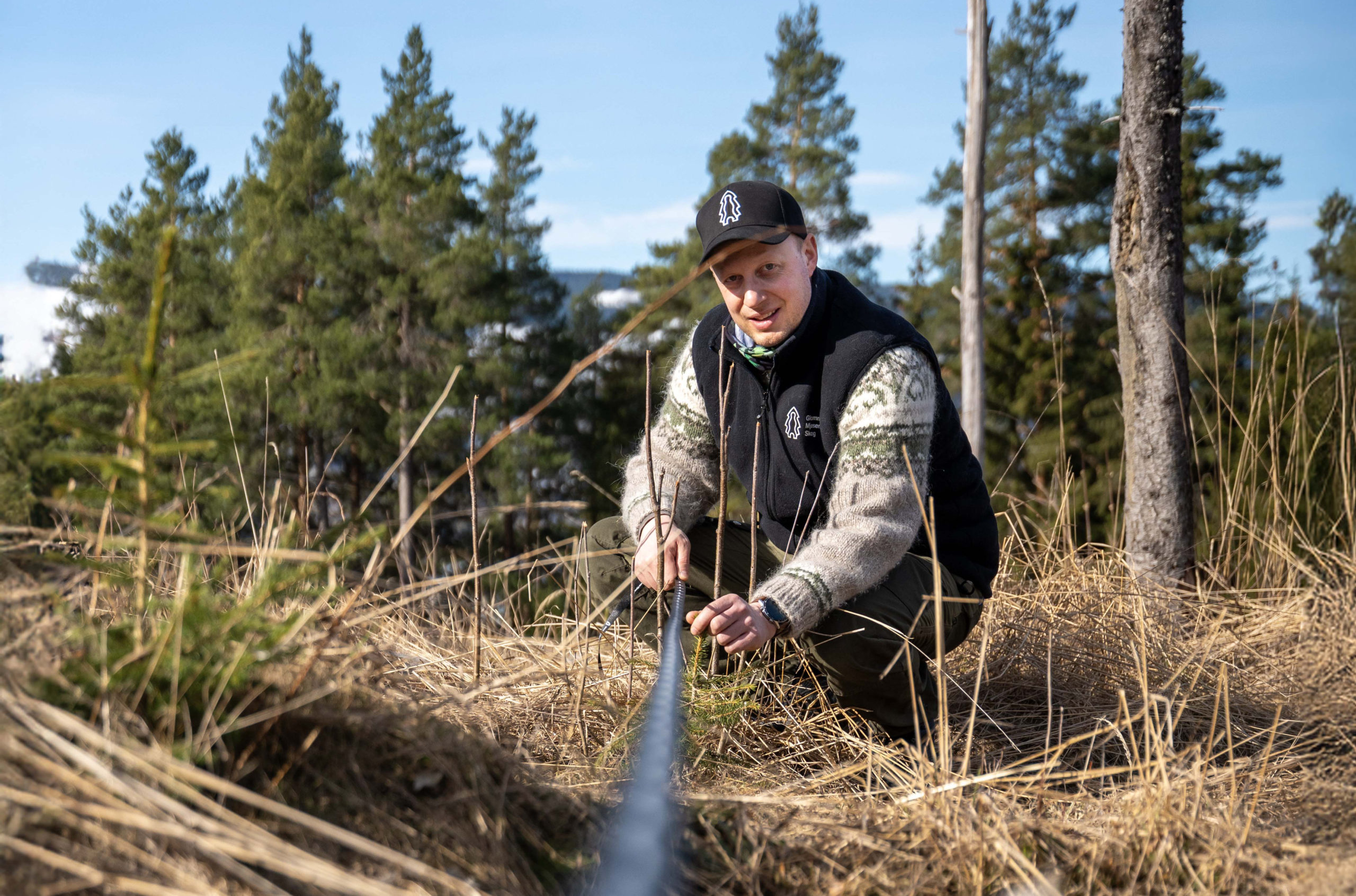 Plantefeltkontroll med Marius Aaen Kristiansen