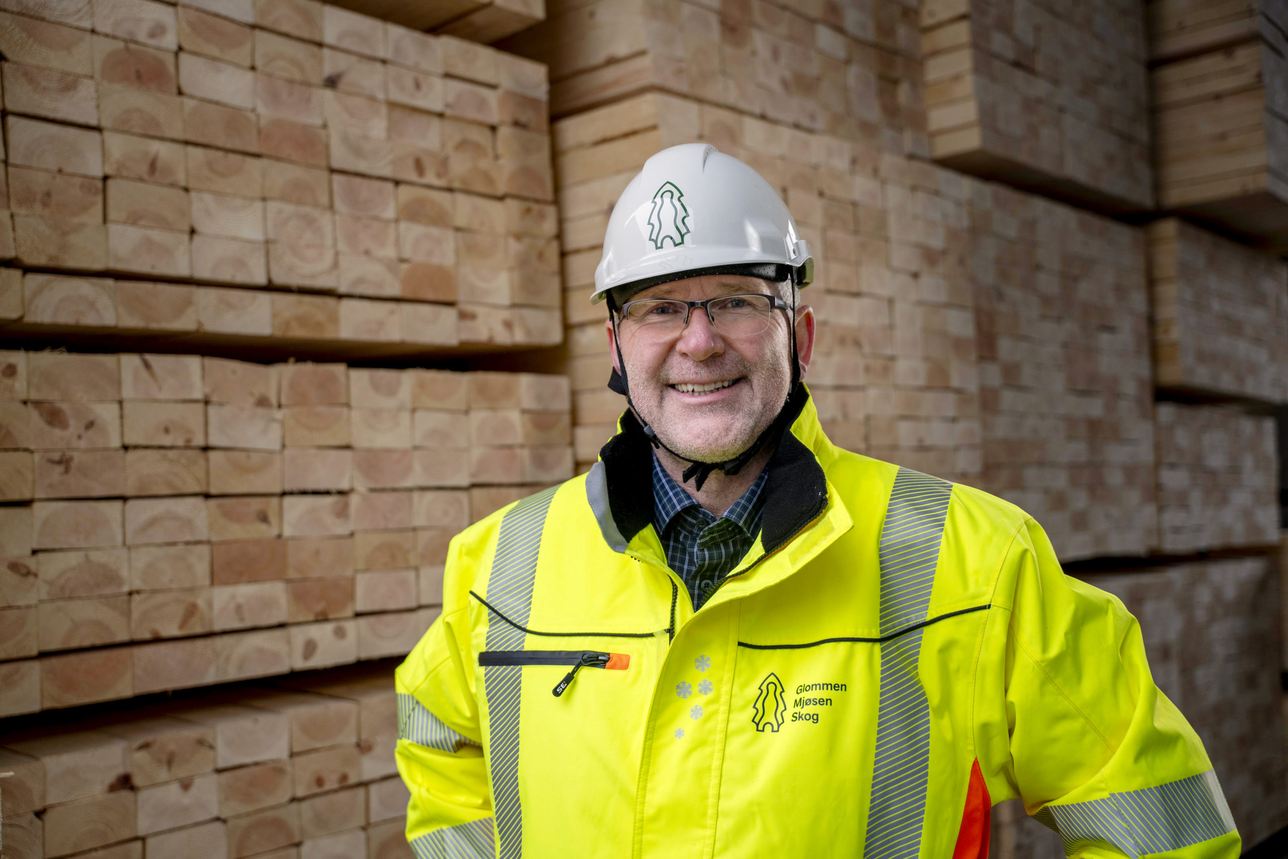 Håkon Bakken, salgssjef i Glommen Mjøsen Skog