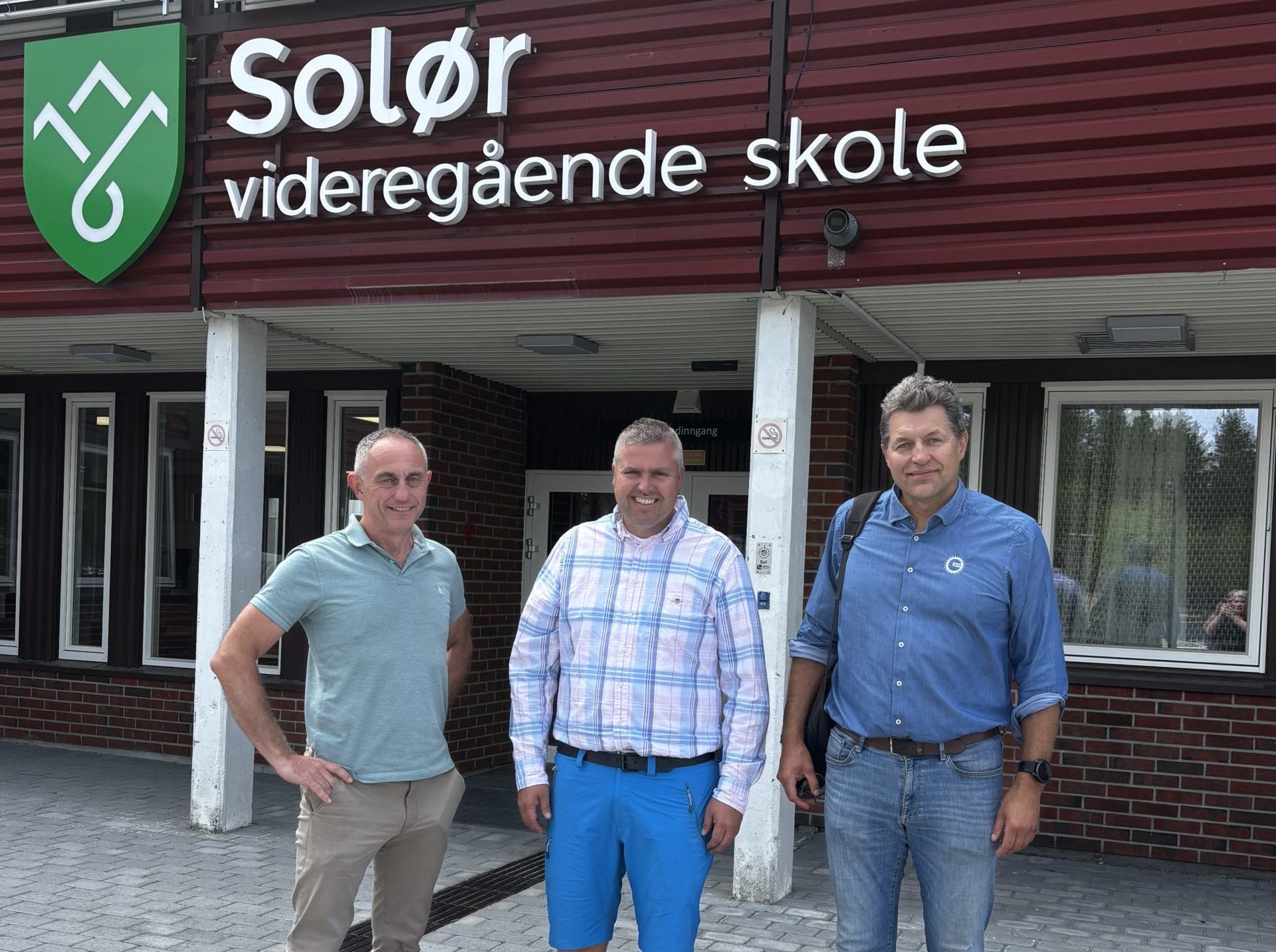 Gudmund Nordtun, Knut Arne Gjems og Bjørn Lauritzen.